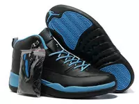 chaussure man classic jordan 12 air 2013 style exquis new black blue